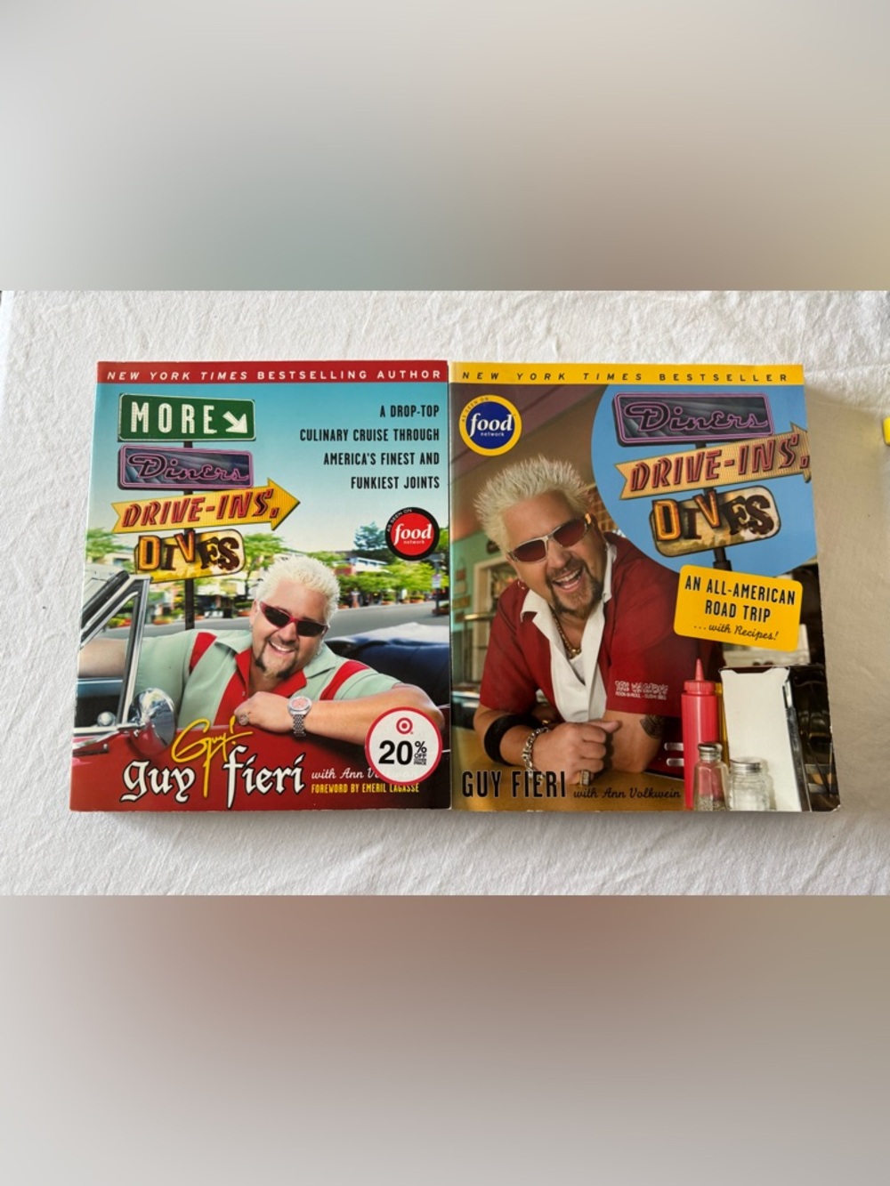 Guy Fieri Hardcover Cookbooks